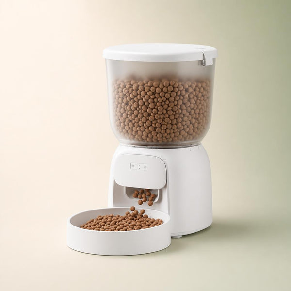 Smart automatic cat feeder